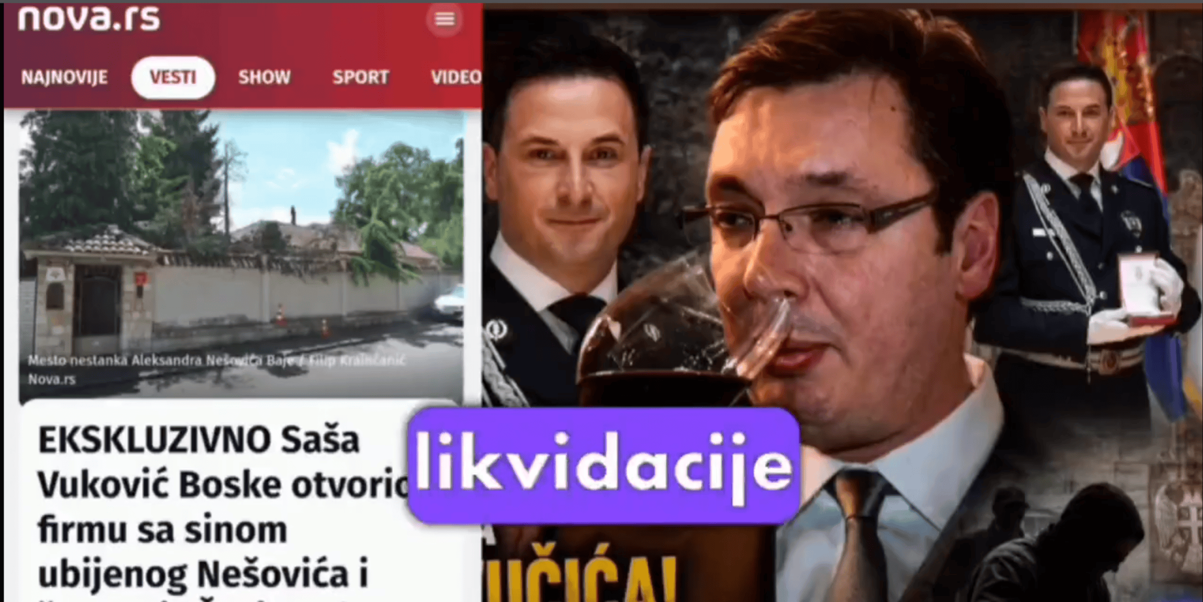 Крвави распад СНС картела: Вучића и мафију окупљену око њега кидају много већи и способнији играчи Крвави распад СНС картела: Вучића и мафију окупљену око њега кидају много већи и способнији играчи