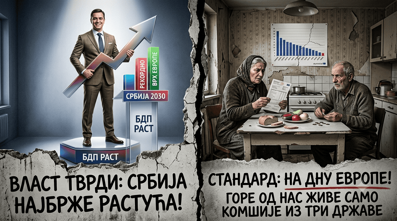 Вучић УЛУПАО преко 30 милијарди евра кредита а Србија и даље међу четири најсиромашније земље у Европи!