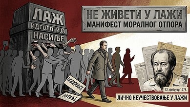 Александар Солжењицин: “Не живети у лажи“ Александар Солжењицин: “Не живети у лажи“