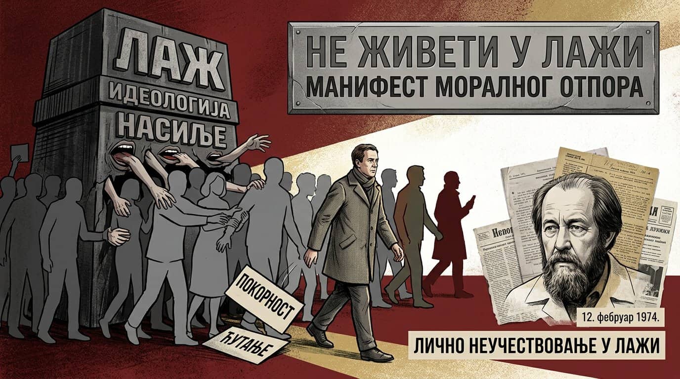 Александар Солжењицин: “Не живети у лажи“ Александар Солжењицин: “Не живети у лажи“
