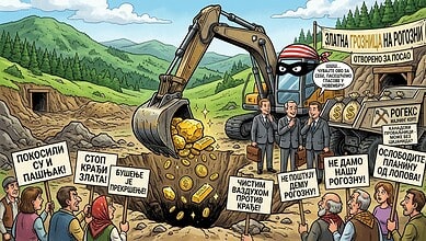 На Рогозни планирано вађење 4,67 тона злата годишње, Влада Србије саветовала Аустралијанцима да "буду тиши током избора" Рударска операција на Рогозни за злато, протест и безбедносне мере.