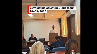 Све што пред изборе треба да знате о Вучићу и напредњацима рећи ће вам овај Србин из Лепосавића! Послушајте... (видео) Скупштина општине Лепосавић одржана 28.09.2026.
