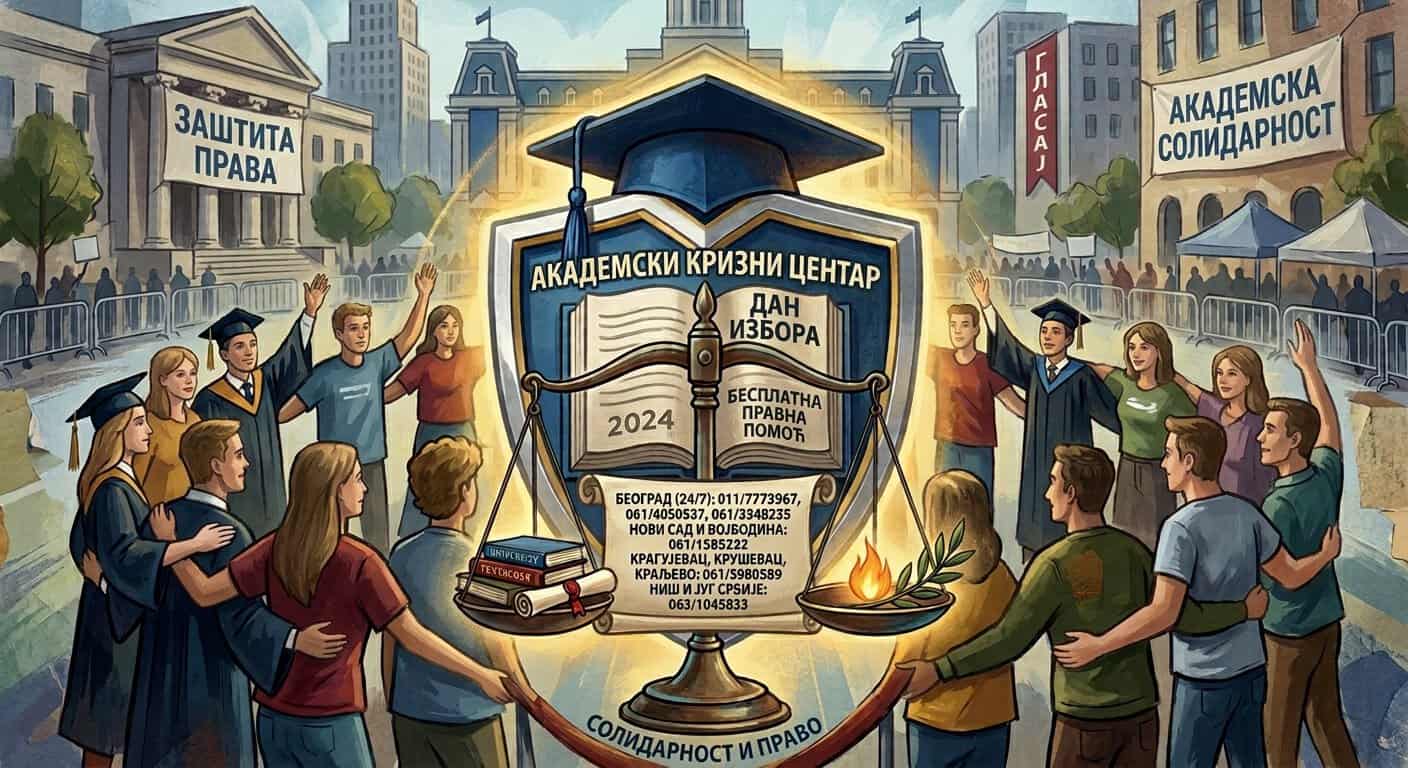 Изборни дан и подршка академске заједнице.