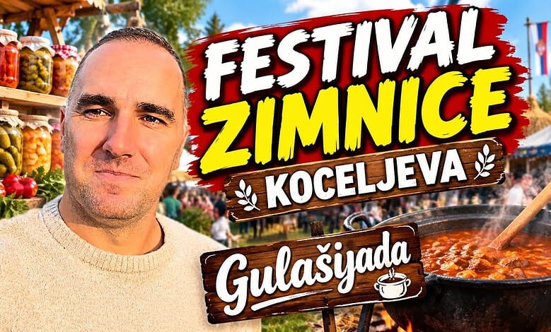 Зимски фестивал у Коцељеви са гулошијадом и зимницом.